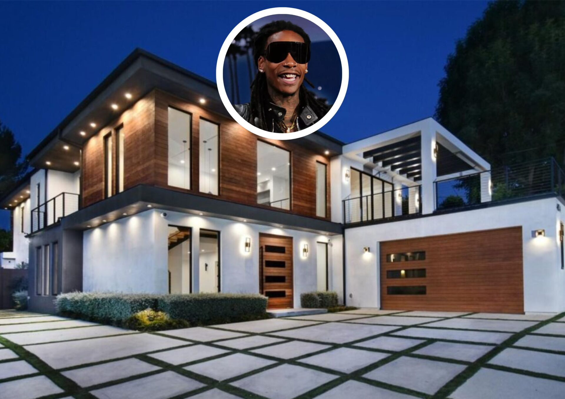 Main Image of Wiz Khalifa's LA Mansion