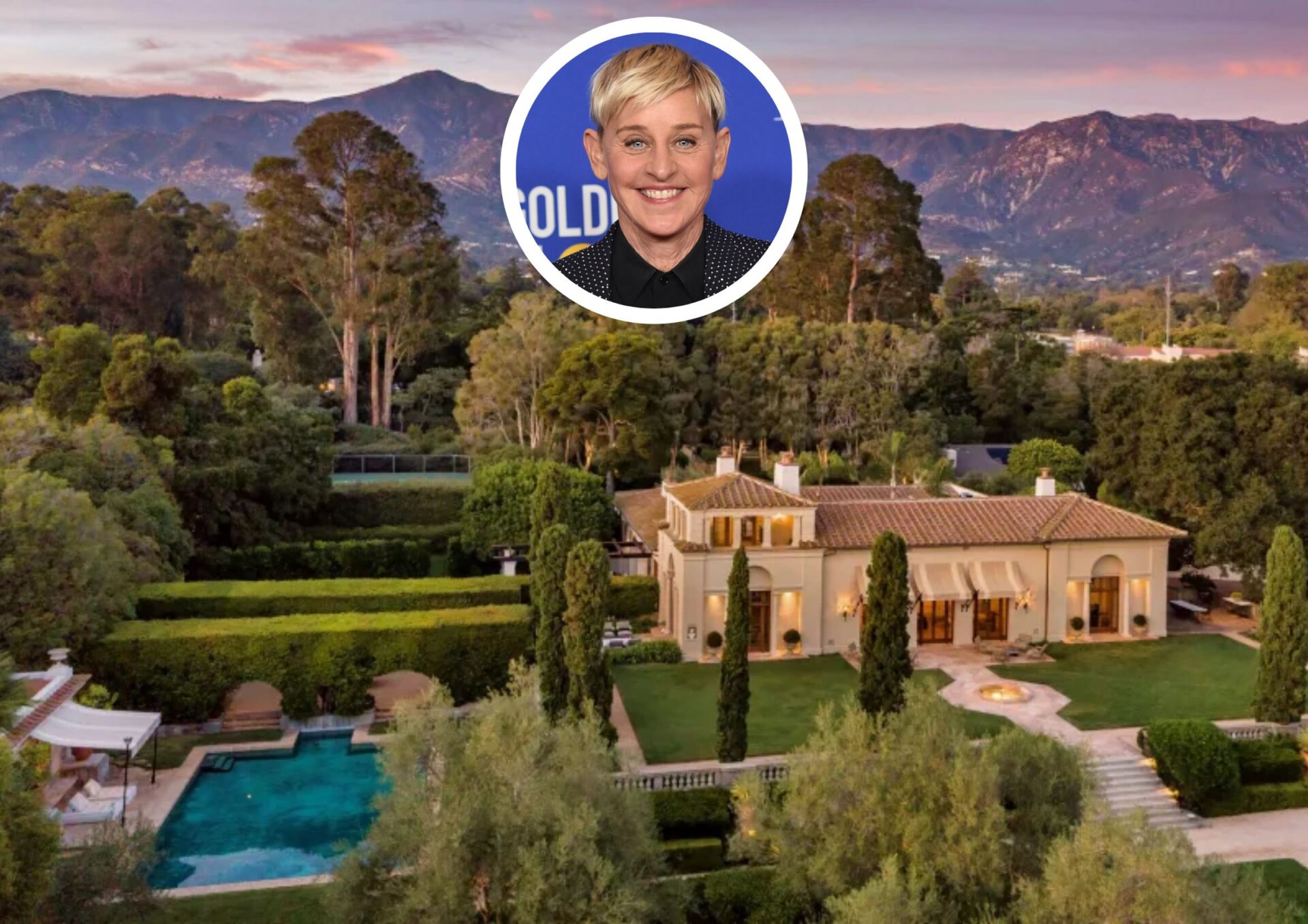 Main Image of Ellen DeGeneres' Montecito Estate
