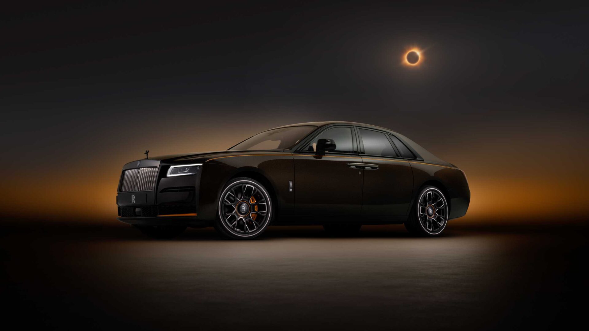 Another Side View of Rolls Royce Black Badge Ghost