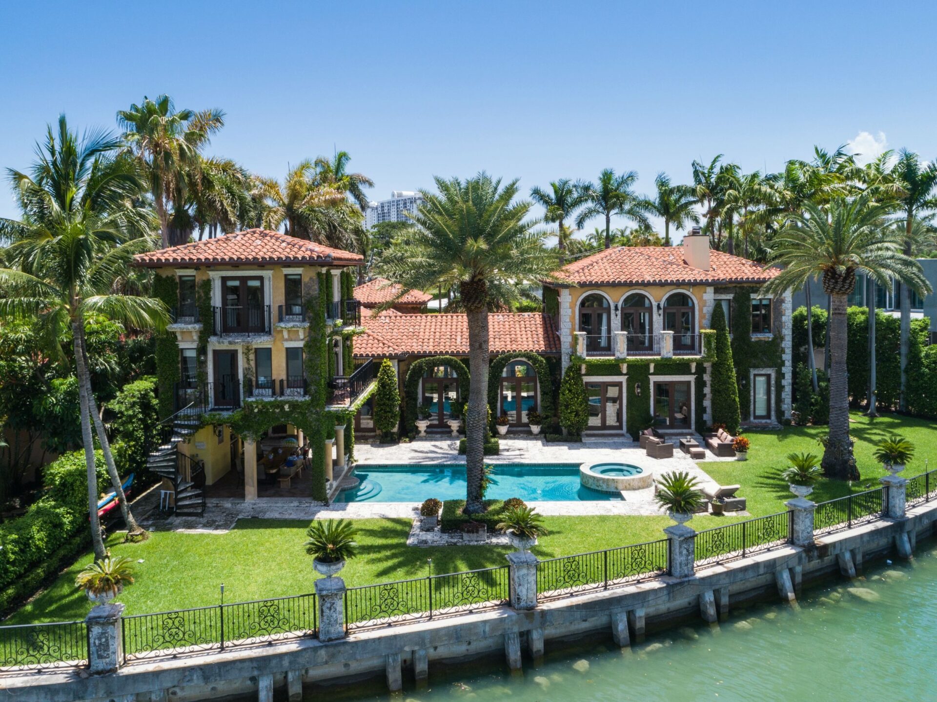 Ivy-clad Mansion in South Florida