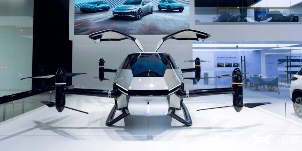 Front of flying car