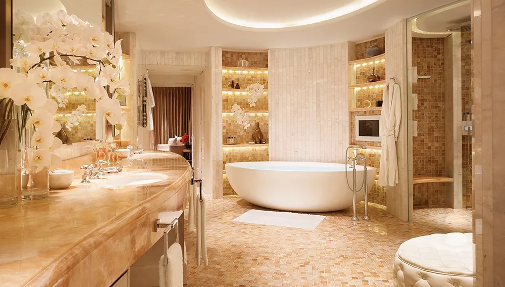 Corinthia Hotel Bathroom