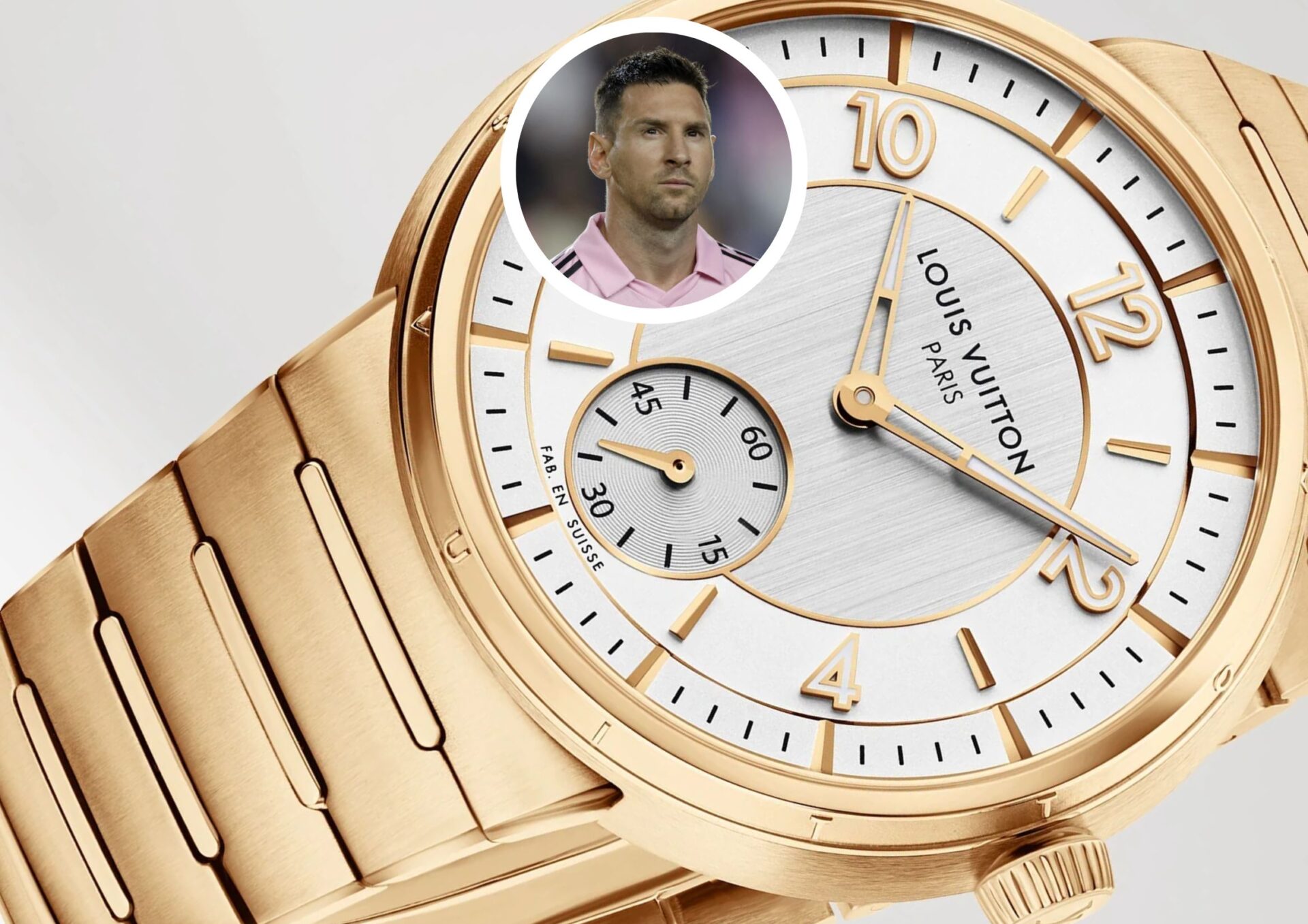 Lionel Messi's Louis Vuitton Watch