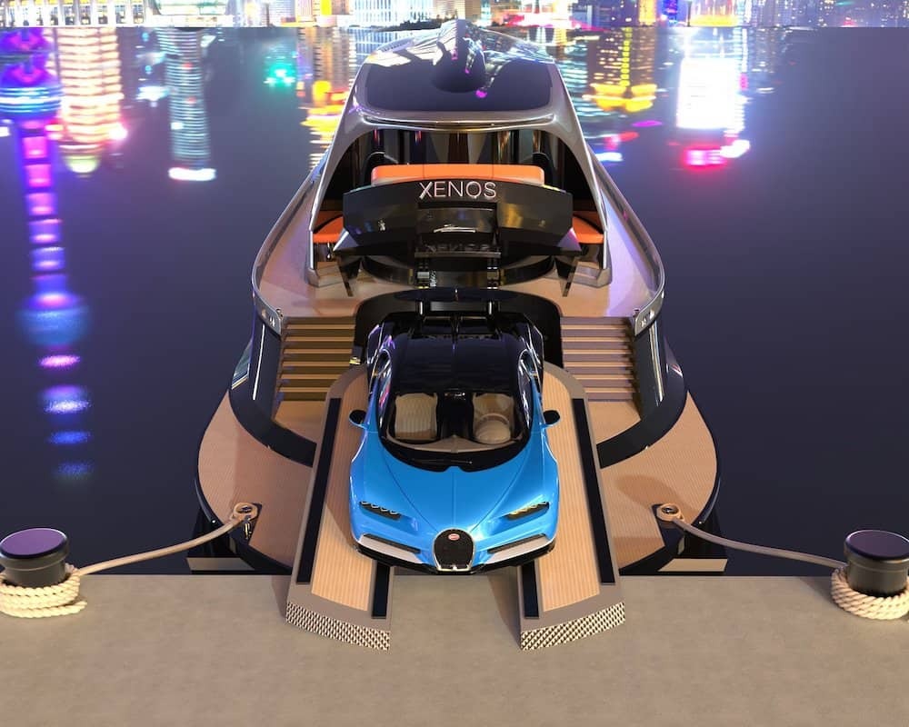 Xenos Hyperyacht Back