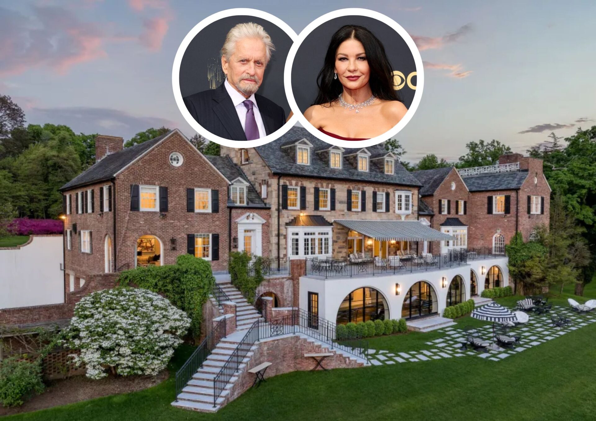 Catherine Zeta-Jones and Michael Douglas $12 Million NY Estate