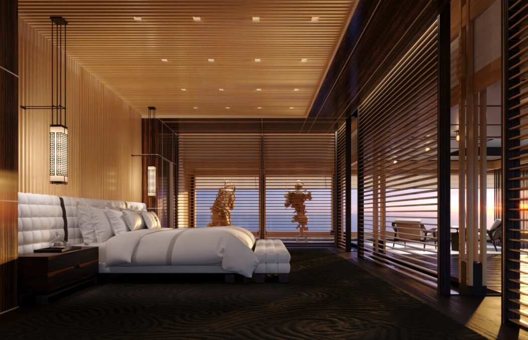 Aqua Superyacht Bedroom