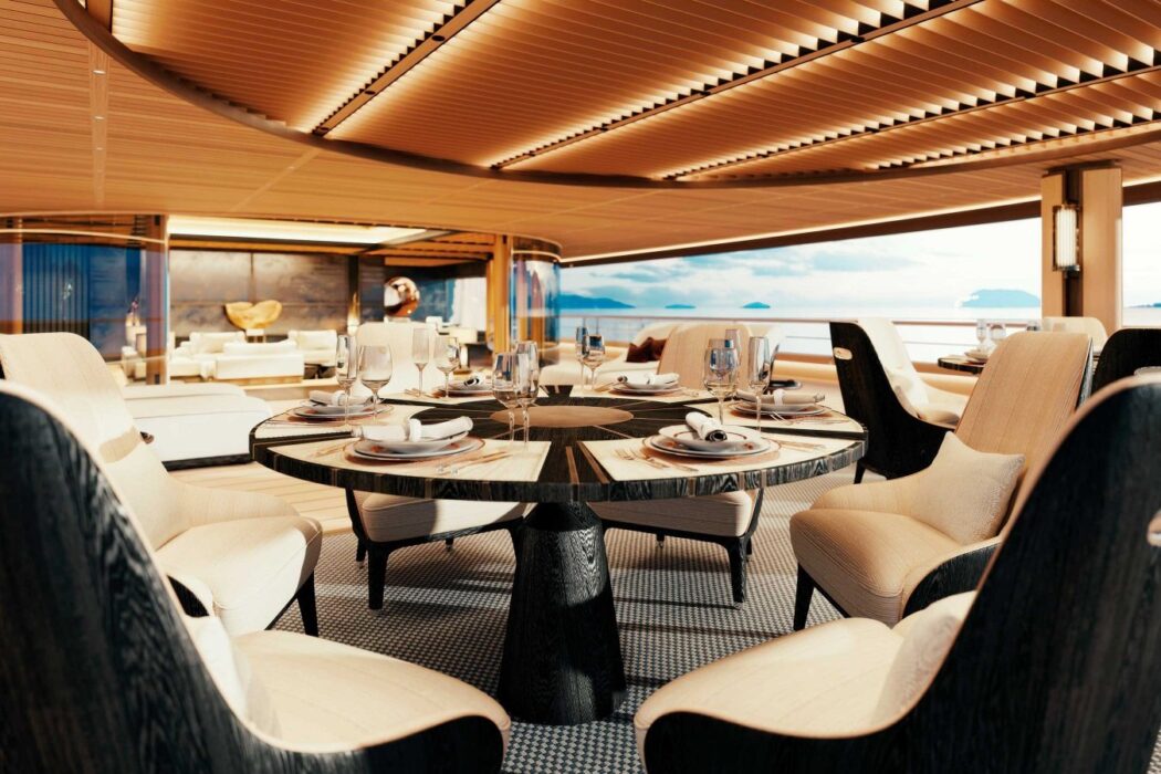 Aqua Superyacht Dining