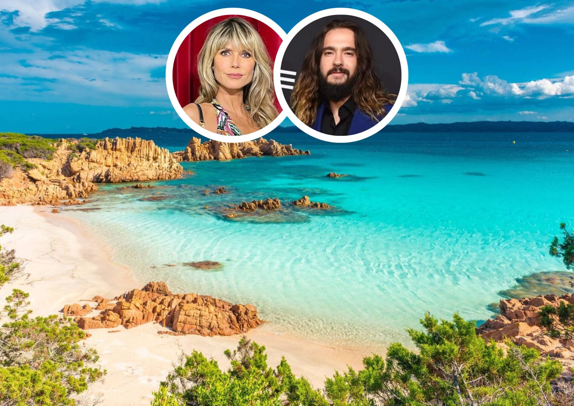 Heidi Klum Vacation with Husband Tom Kaulitz