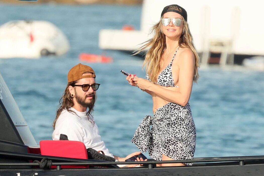 Heidi Klum with Husband Tom Kaulitz in Sardinia 1