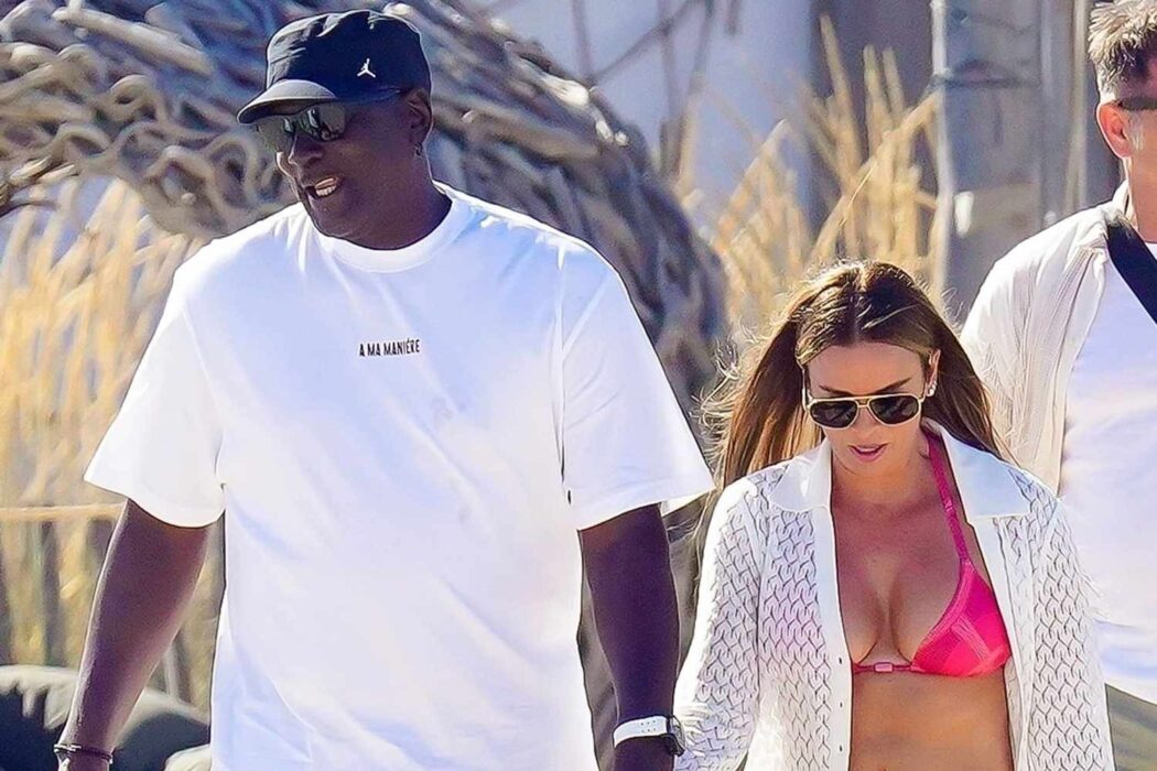 Michael Jordan and Wife in St Tropez 1