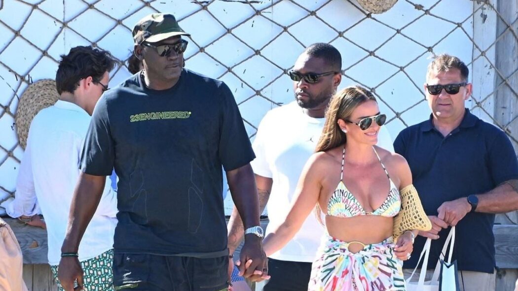 Michael Jordan and Wife in St Tropez