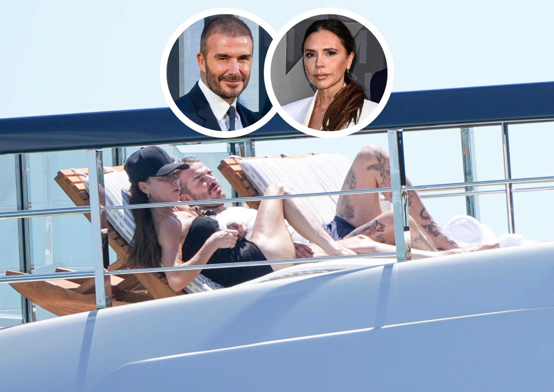 The Beckhams' Boat Day in France (1)