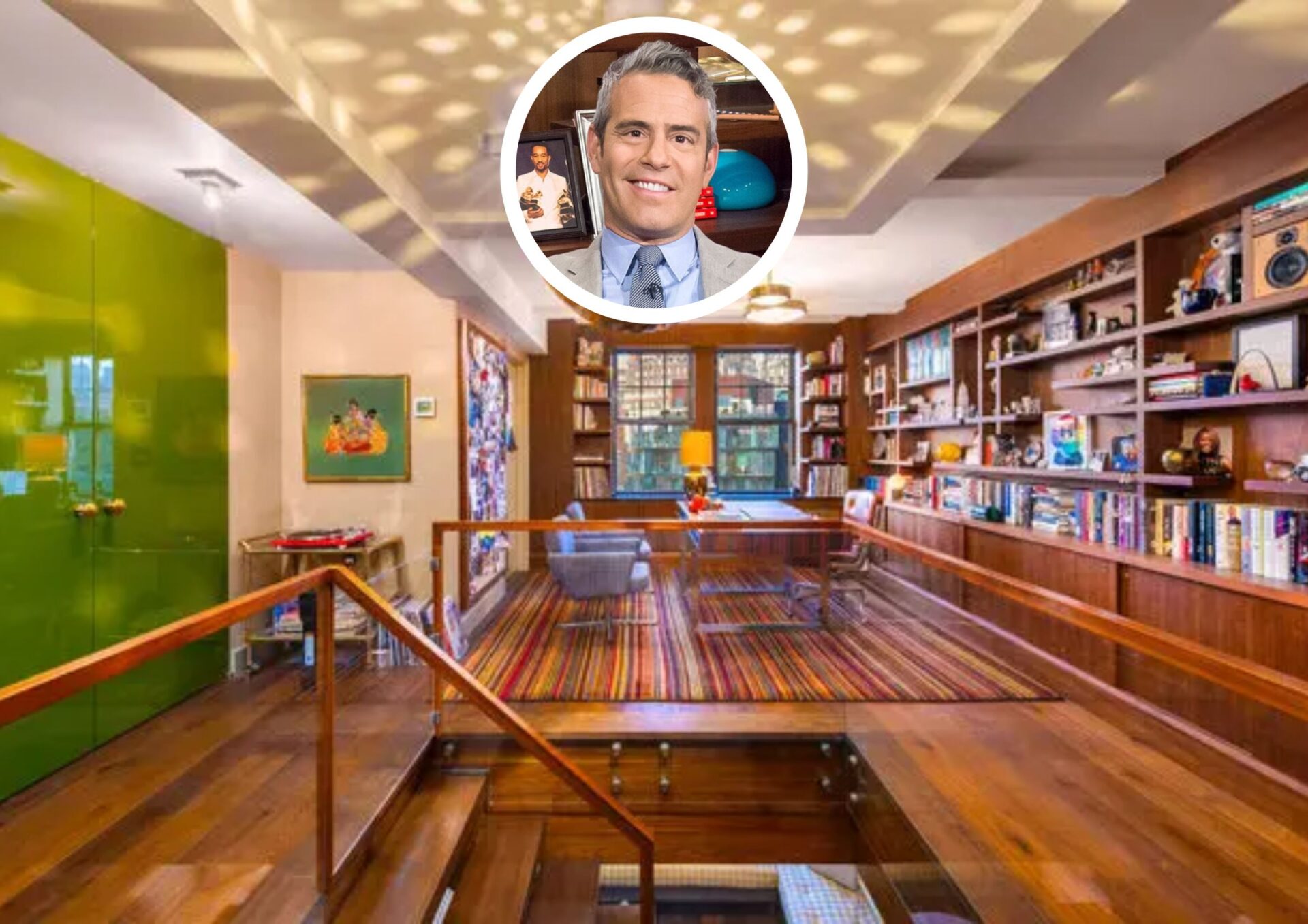 Andy Cohen’s $14 Million Kaleidoscopic Manhattan Duplex