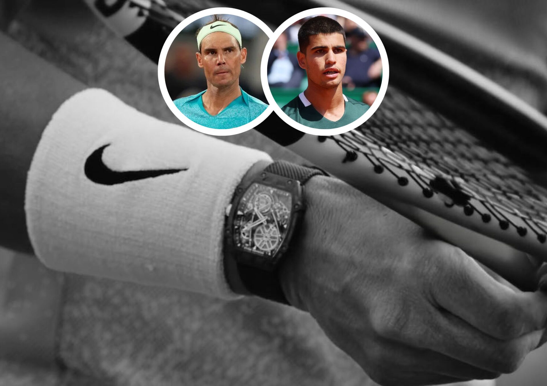 Carlos Alcaraz and Rafael Nadal's Olympic Watch