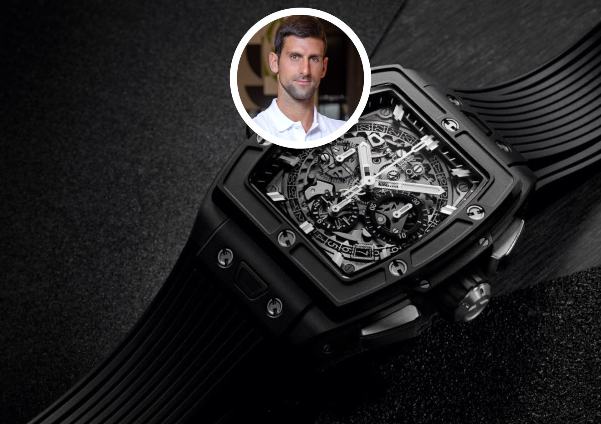 Novak Djokovic is Glowing Up with His New Watch