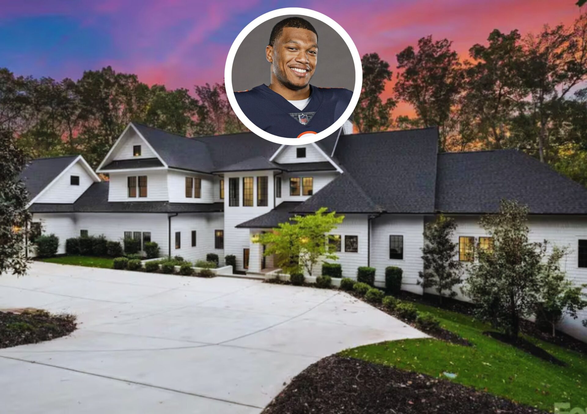 D.J. Moore's $5 Million North Carolina Home