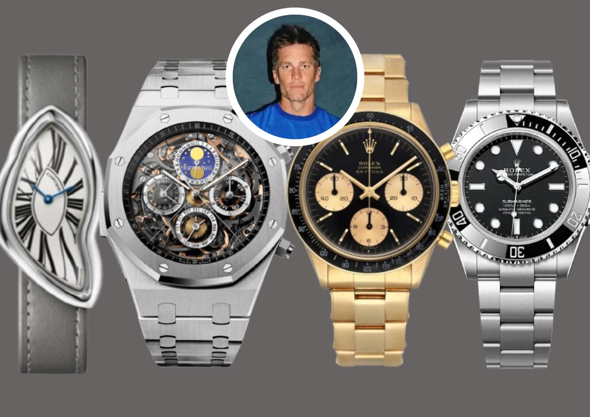 9 of Tom Brady's Most Eye-catching Watches