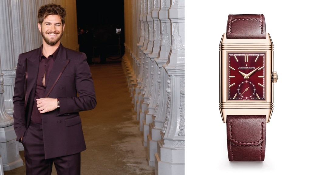 Andrew Garfield Jaeger LeCoultre Reverso