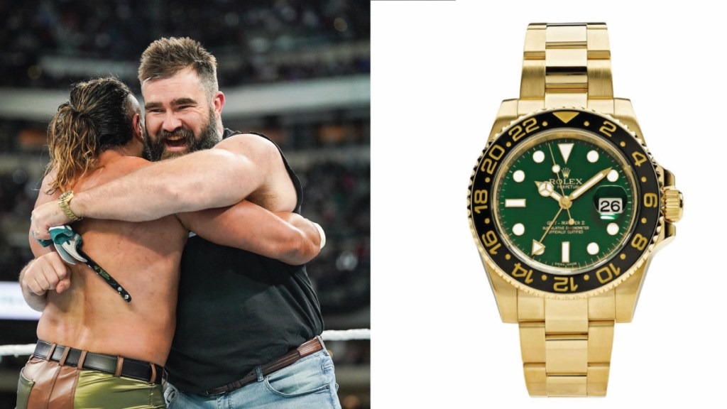 Jason Kelce Rolex Oyster Perpetual GMT Master II