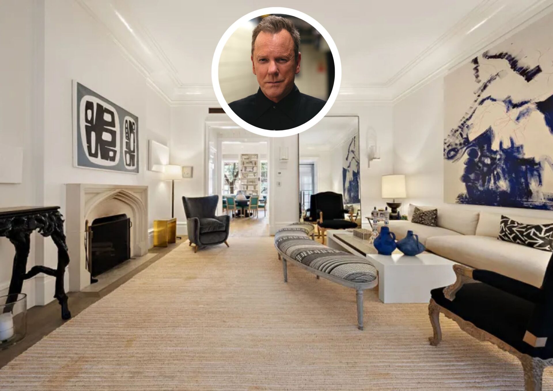 Kiefer Sutherland’s $20.5 Million Former N.Y.C. Townhouse