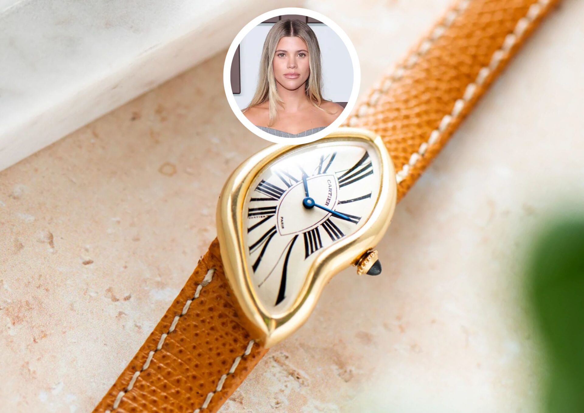 Sofia Richie's $200K 'Melted' Cartier Watch